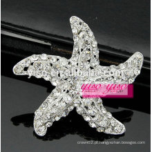 Broche de estrela quente de strass quente